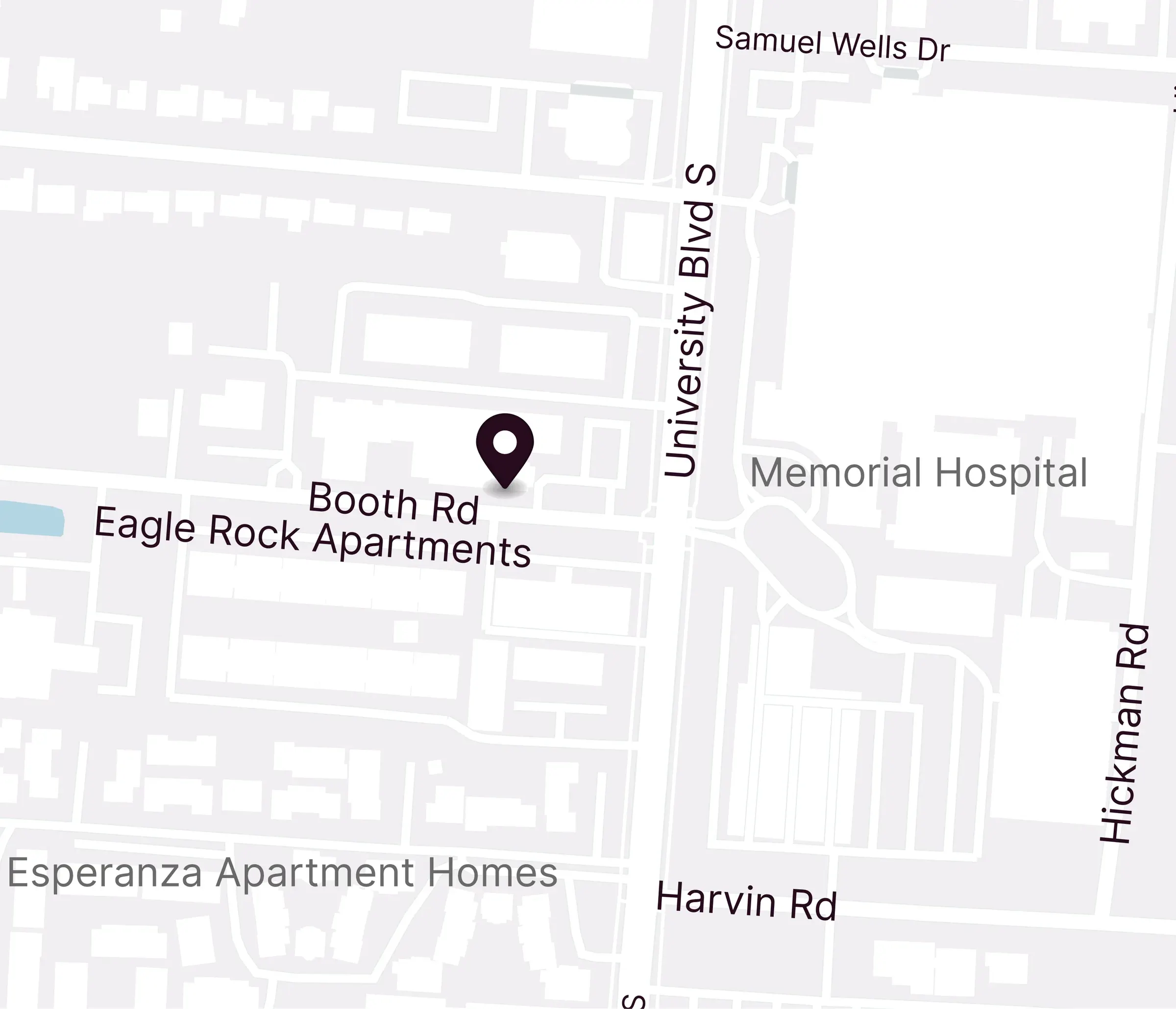 Map showing the Vivo Healthcare location at 521 Atwood Ave N, St. Petersburg, FL 33702
